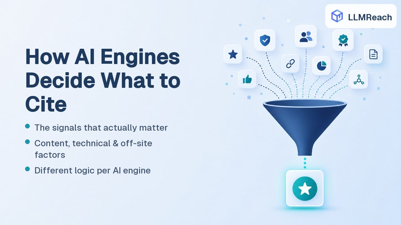How AI Engines Decide What to Cite: The Signals That Actually Matter in 2026