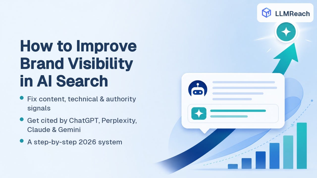 How to Improve Your Brand's Visibility in AI Search Engines: A Step-by-Step Guide (2026)