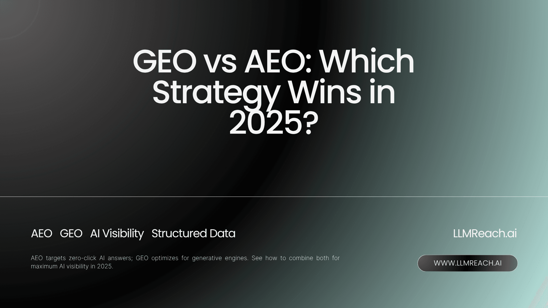 GEO vs AEO: Which Strategy Wins in 2025?