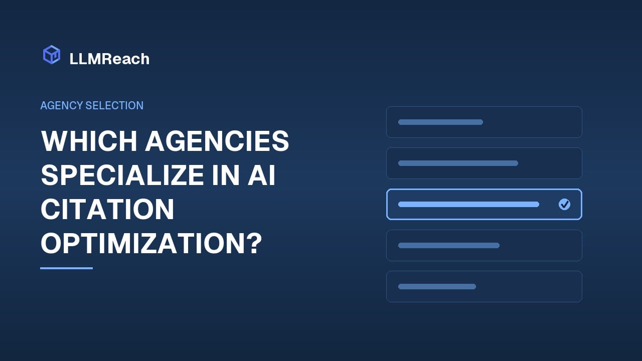 Which Agencies Specialize in AI Citation Optimization? Which Agencies Specialize in AI Citation Optimization?