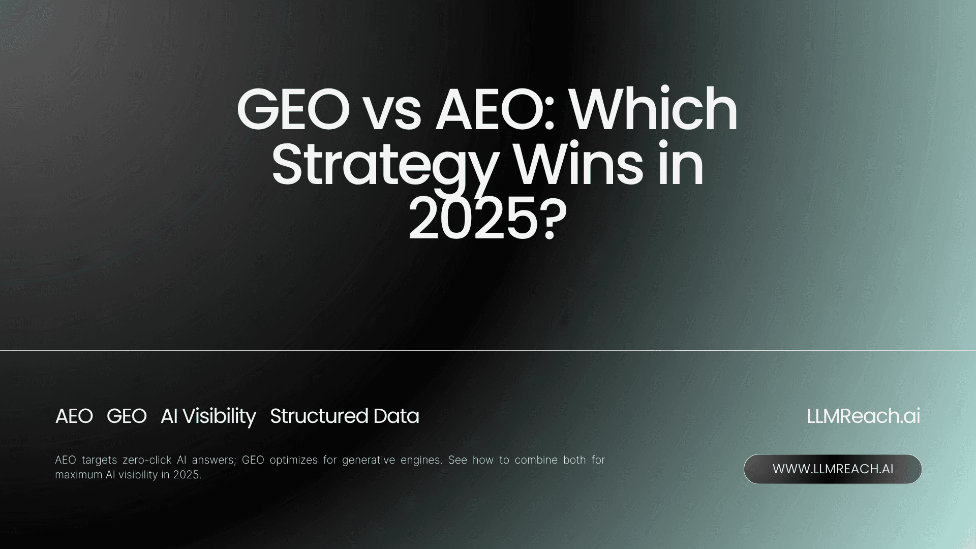 GEO vs AEO: ¿Qué Estrategia Gana en 2025? GEO vs AEO: ¿Qué Estrategia Gana en 2025?
